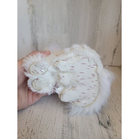 Bristle brush Arctic fox Green hat xmas home decor - Picture 7 of 7